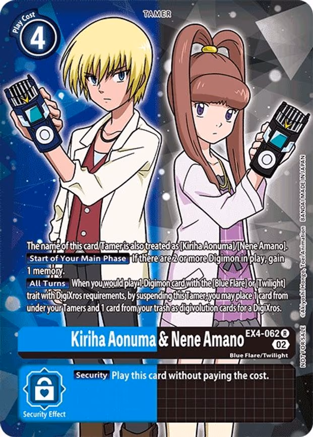 Kiriha Aonuma & Nene Amano (Alternate Art) trading card